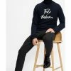 Ted Baker Blue Gowan Signature Crew Neck Sweater -tedbaker Shop Online unnamed file 2904