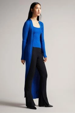 Ted Baker Blue Dakoti Open Back Detailed Knit Top 11 Ted Baker Blue Dakoti Open Back Detailed Knit Top -tedbaker Shop Online unnamed file 2949
