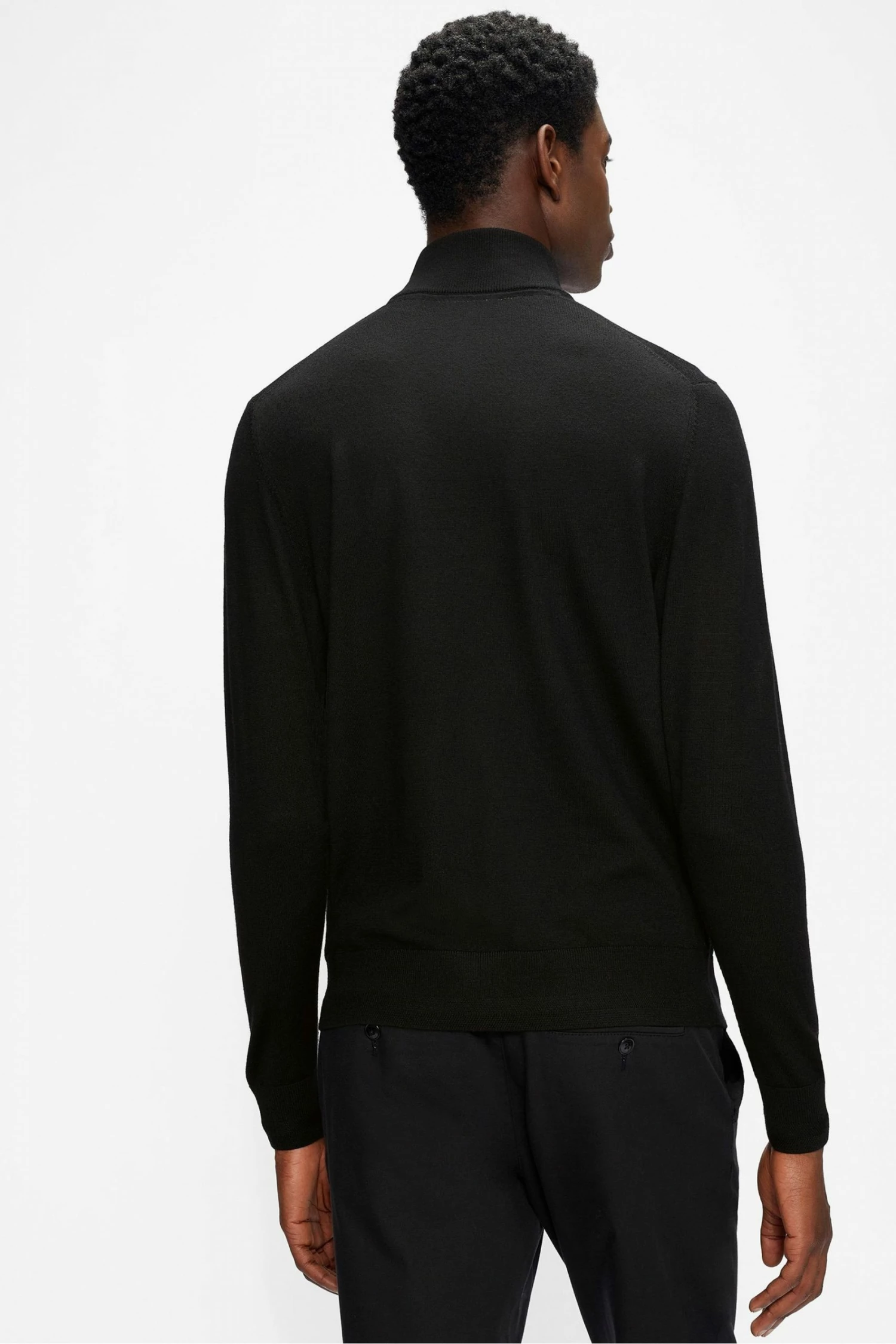 Ted Baker Black Tooting Ls Core Half Zip 4 Ted Baker Black Tooting Ls Core Half Zip - Image 2