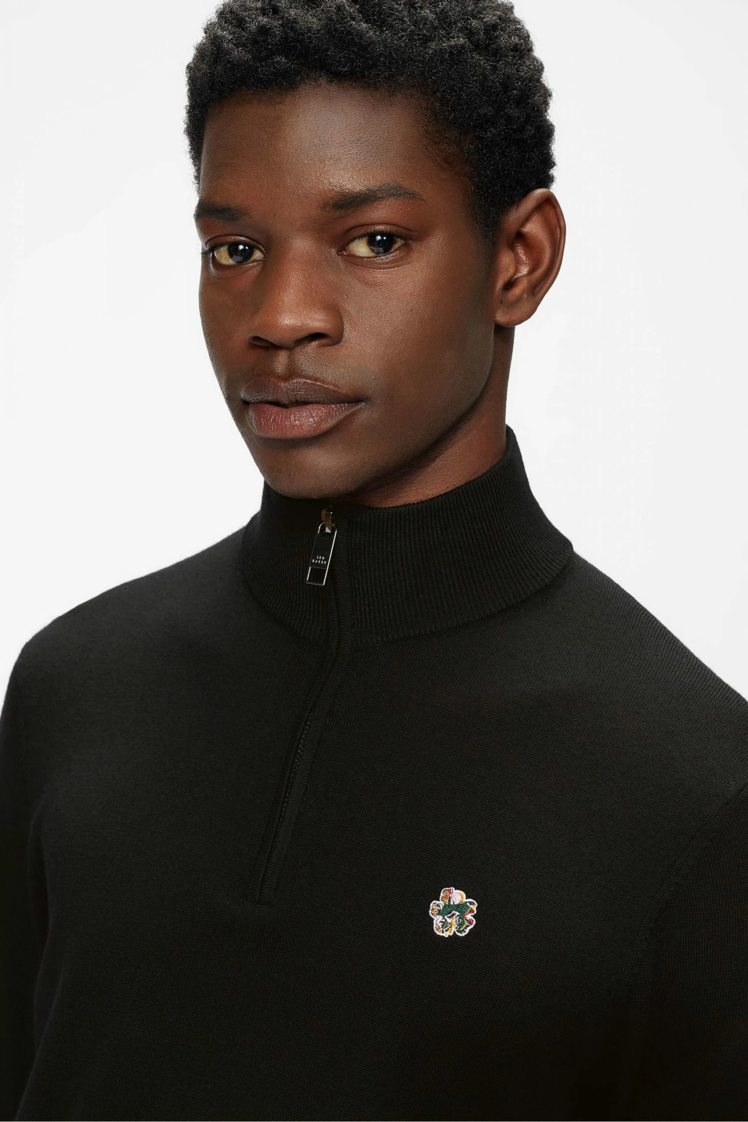 Ted Baker Black Tooting Ls Core Half Zip 5 Ted Baker Black Tooting Ls Core Half Zip - Image 3