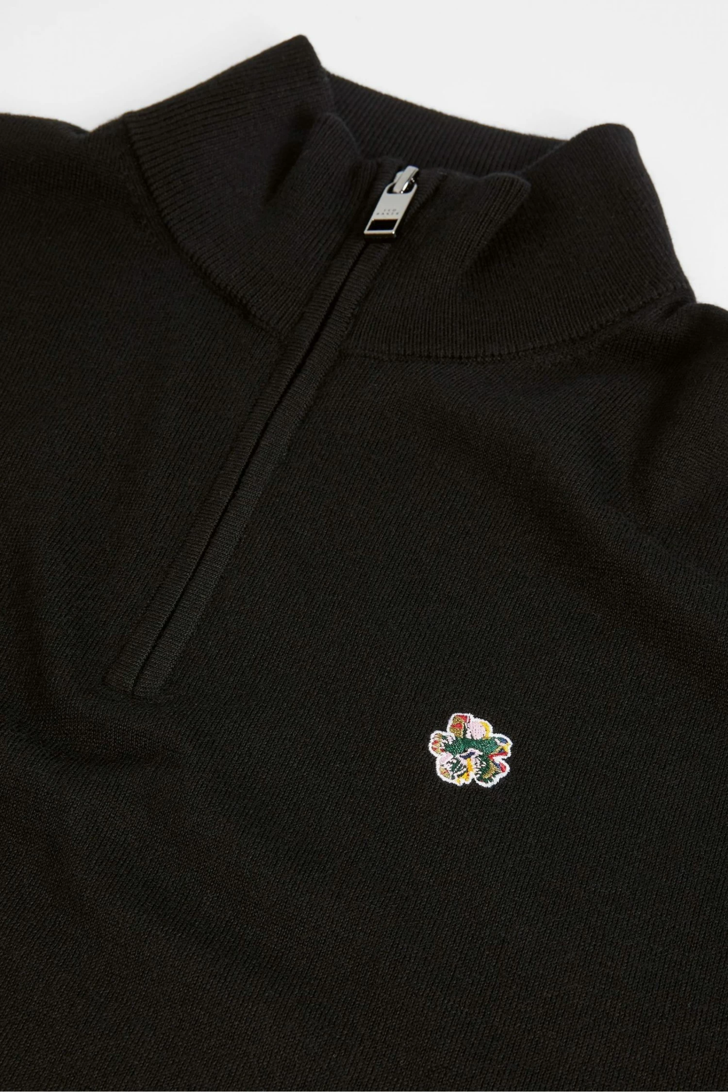 Ted Baker Black Tooting Ls Core Half Zip 7 Ted Baker Black Tooting Ls Core Half Zip - Image 5