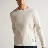 Ted Baker Natural Daley Long Sleeved Ribbed Top -tedbaker Shop Online unnamed file 3023