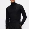 Ted Baker Black Beckton Core Roll Neck Jumper -tedbaker Shop Online unnamed file 3042