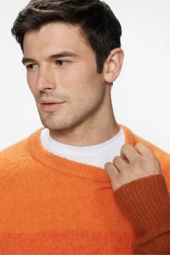 Ted Baker Rydal Orange Ls Ombre Crew Neck -tedbaker Shop Online unnamed file 3108