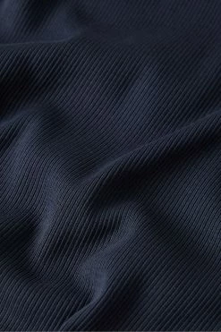 Ted Baker Blue Daley Long Sleeved Ribbed Top -tedbaker Shop Online unnamed file 3127