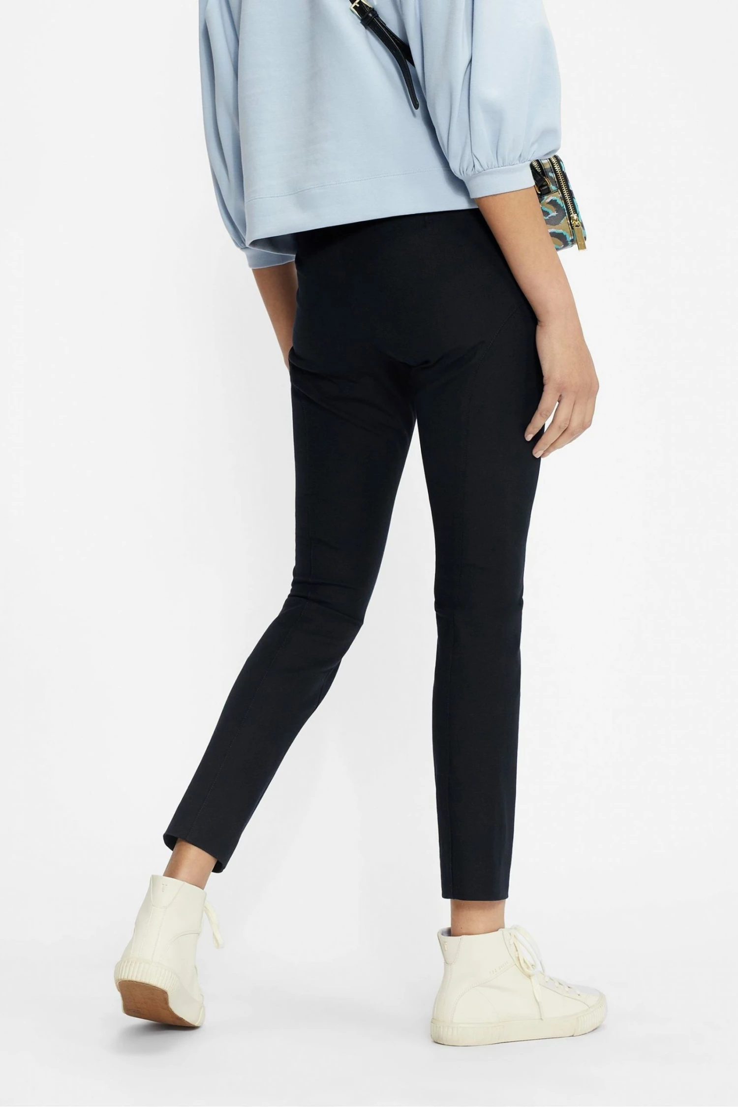 Ted Baker Blue Calya Seam Detail Trousers 5 Ted Baker Blue Calya Seam Detail Trousers - Image 3