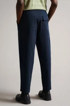 Ted Baker Blue Lopen Talbot Fit Heavy Twill Trousers -tedbaker Shop Online unnamed file 3205