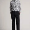 Ted Baker Black Dalham Leyden Fit Heavy Twill Trousers -tedbaker Shop Online unnamed file 3231