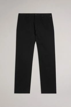 Ted Baker Black Dalham Leyden Fit Heavy Twill Trousers -tedbaker Shop Online unnamed file 3234