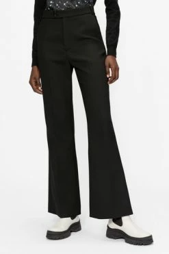 Ted Baker Blaycet Black High Waist Slim Flare Trousers -tedbaker Shop Online unnamed file 3245