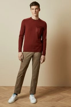 Ted Baker Cincere Natural Classic Fit Chinos -tedbaker Shop Online unnamed file 3252