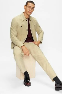 Ted Baker Cream Telscop Moleskin 5 Pocket Trousers 11 Ted Baker Cream Telscop Moleskin 5 Pocket Trousers -tedbaker Shop Online unnamed file 3263