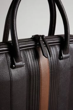 Ted Baker Brown Nevver Brn-Choc Striped Pu Document Bag 9 Ted Baker Brown Nevver Brn-Choc Striped Pu Document Bag -tedbaker Shop Online unnamed file 328