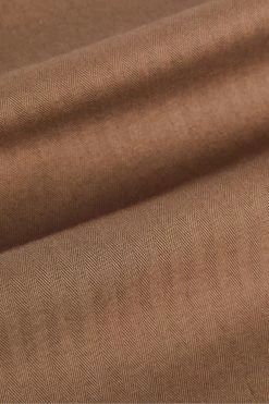 Ted Baker Brown Talkin Pleated Herringbone Trousers -tedbaker Shop Online unnamed file 3303