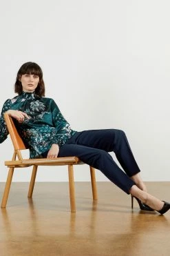 Ted Baker Blue Rraet Slim Tailored Trousers -tedbaker Shop Online unnamed file 3316