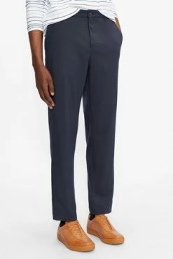 Ted Baker Julien Blue Plain Brushed Trousers 11 Ted Baker Julien Blue Plain Brushed Trousers -tedbaker Shop Online unnamed file 3333