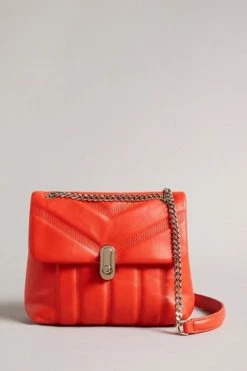 Ted Baker Red Ayalina Leather Puffer Quilt Detail Mini Xbody Bag 9 Ted Baker Red Ayalina Leather Puffer Quilt Detail Mini Xbody Bag -tedbaker Shop Online unnamed file 340