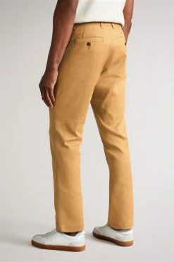Ted Baker Brown Boxwel Camburn Fit Textured Trousers -tedbaker Shop Online unnamed file 3427