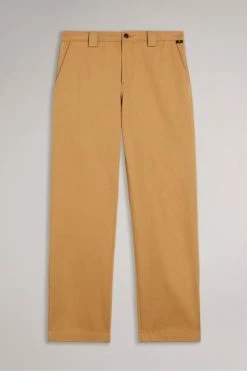 Ted Baker Brown Boxwel Camburn Fit Textured Trousers -tedbaker Shop Online unnamed file 3431
