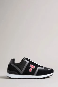 Ted Baker Black Retro Runner Trainers
