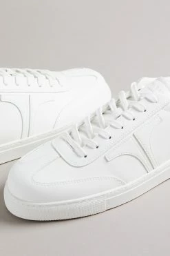 Ted Baker Robertt White Retro Leather Sneakers -tedbaker Shop Online unnamed file 3485