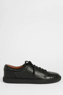 Ted Baker Udamo Black Leather Sneakers