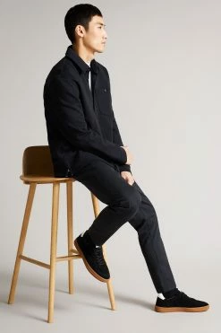 Ted Baker Barker Black Cupsole Suede Sneakers -tedbaker Shop Online unnamed file 3528