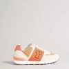 Ted Baker Telvi Orange Retro Runner Trainers -tedbaker Shop Online unnamed file 3547