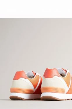 Ted Baker Telvi Orange Retro Runner Trainers -tedbaker Shop Online unnamed file 3549