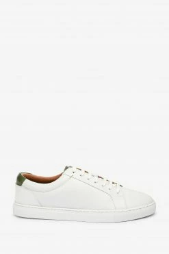 Ted Baker Udamo White Leather Trainers