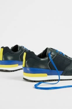 Ted Baker Navy Blue Flowem Navy Runner Trainers -tedbaker Shop Online unnamed file 3639