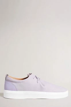 Ted Baker Newspot Lilac Modern Skate Sneakers