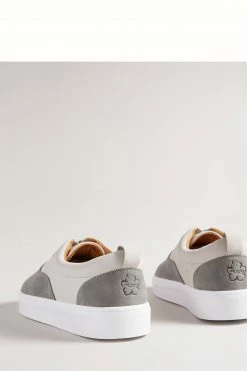Ted Baker Shaunn Grey Nubuck Casual Sneakers -tedbaker Shop Online unnamed file 3675
