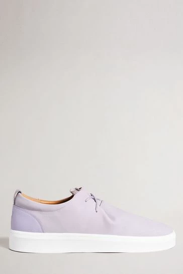Ted Baker Tedtext Lilac Purple Modern Skate Sneakers 4 Ted Baker Tedtext Lilac Purple Modern Skate Sneakers - Image 2