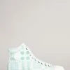 Ted Baker Rranip White Printed Canvas High-Top Sneakers -tedbaker Shop Online unnamed file 3682