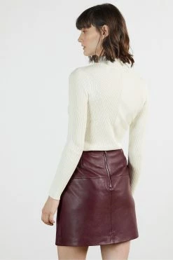 Ted Baker White Taralyn High Neck Sweater -tedbaker Shop Online unnamed file 3725