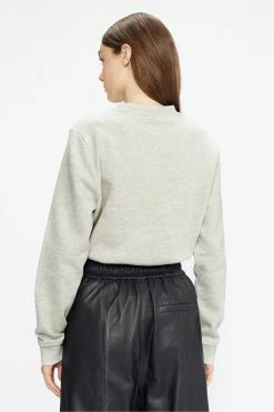 Ted Baker Grey Caity Slogan Sweatshirt -tedbaker Shop Online unnamed file 3872