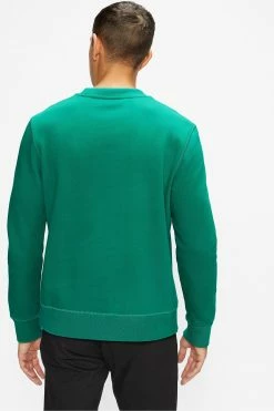 Ted Baker Green Trophey Ls Branded Sweatshirt -tedbaker Shop Online unnamed file 3913