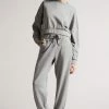 Ted Baker Ttracie Grey Cropped Jersey Sweatshirt -tedbaker Shop Online unnamed file 3936
