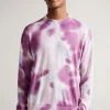 Ted Baker Mens Purple Wardour Spray Dyed Crew Neck Sweatshirt 2 Ted Baker Mens Purple Wardour Spray Dyed Crew Neck Sweatshirt -tedbaker Shop Online unnamed file 3977