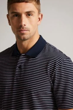 Ted Baker Blue Ravens Short Sleeve Striped Pique Polo Shirt 9 Ted Baker Blue Ravens Short Sleeve Striped Pique Polo Shirt -tedbaker Shop Online unnamed file 4003