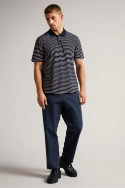 Ted Baker Blue Ravens Short Sleeve Striped Pique Polo Shirt 11 Ted Baker Blue Ravens Short Sleeve Striped Pique Polo Shirt -tedbaker Shop Online unnamed file 4005
