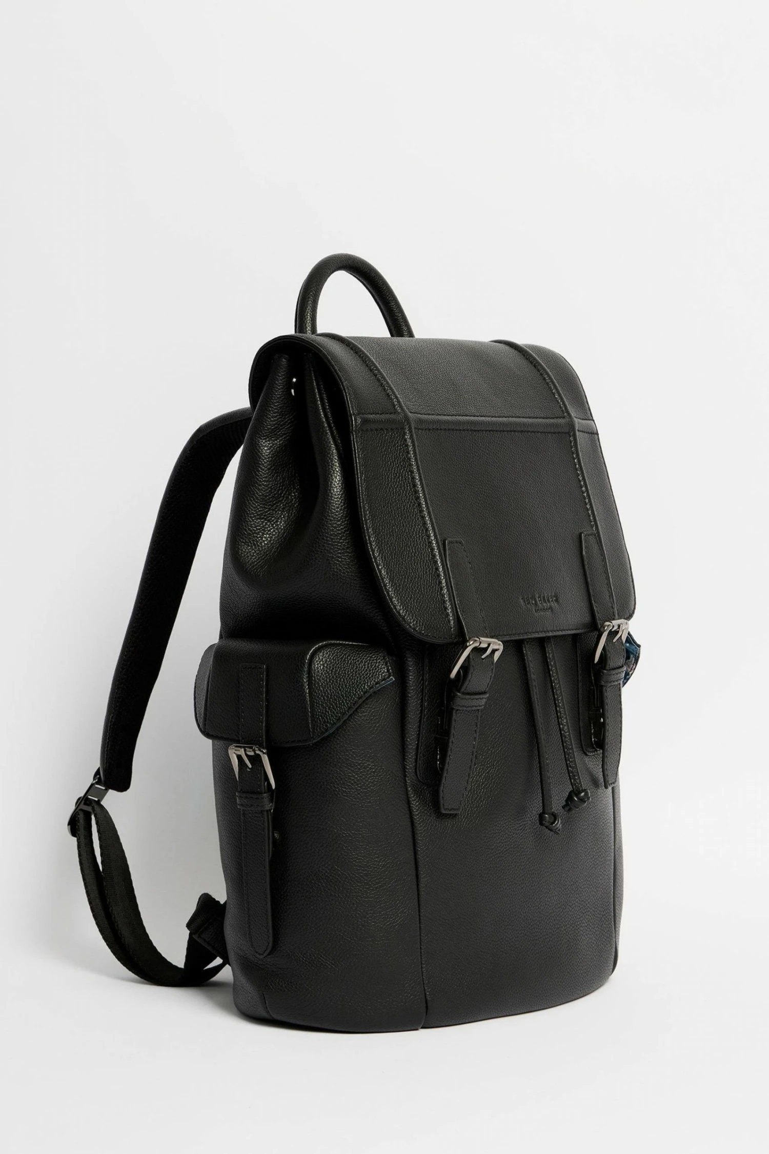 Ted Baker Black Talmate Leather Backpack 3 Ted Baker Black Talmate Leather Backpack