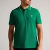 Ted Baker Camdn Dark Green Short Sleeved Polo Shirt -tedbaker Shop Online unnamed file 4066