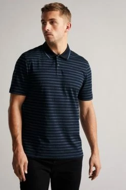 Ted Baker Navy Blue Tildarg Short Sleeve Logo Striped Polo Shirt 13 Ted Baker Navy Blue Tildarg Short Sleeve Logo Striped Polo Shirt -tedbaker Shop Online unnamed file 4087