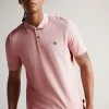 Ted Baker Pink Camdn Short Sleeved Polo Shirt 2 Ted Baker Pink Camdn Short Sleeved Polo Shirt -tedbaker Shop Online unnamed file 4088