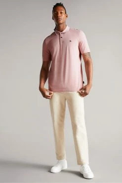 Ted Baker Pink Camdn Short Sleeved Polo Shirt -tedbaker Shop Online unnamed file 4090