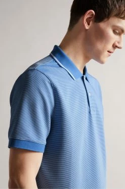 Ted Baker Ellerby Blue Short Sleeve Striped Polo Shirt 11 Ted Baker Ellerby Blue Short Sleeve Striped Polo Shirt -tedbaker Shop Online unnamed file 4099