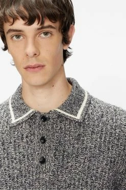 Ted Baker Blue Tames Long Sleeve Mouline Polo Shirt 10 Ted Baker Blue Tames Long Sleeve Mouline Polo Shirt -tedbaker Shop Online unnamed file 4104