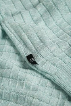 Ted Baker Blue Pitfeld Knitted Stitch Polo Shirt -tedbaker Shop Online unnamed file 4199